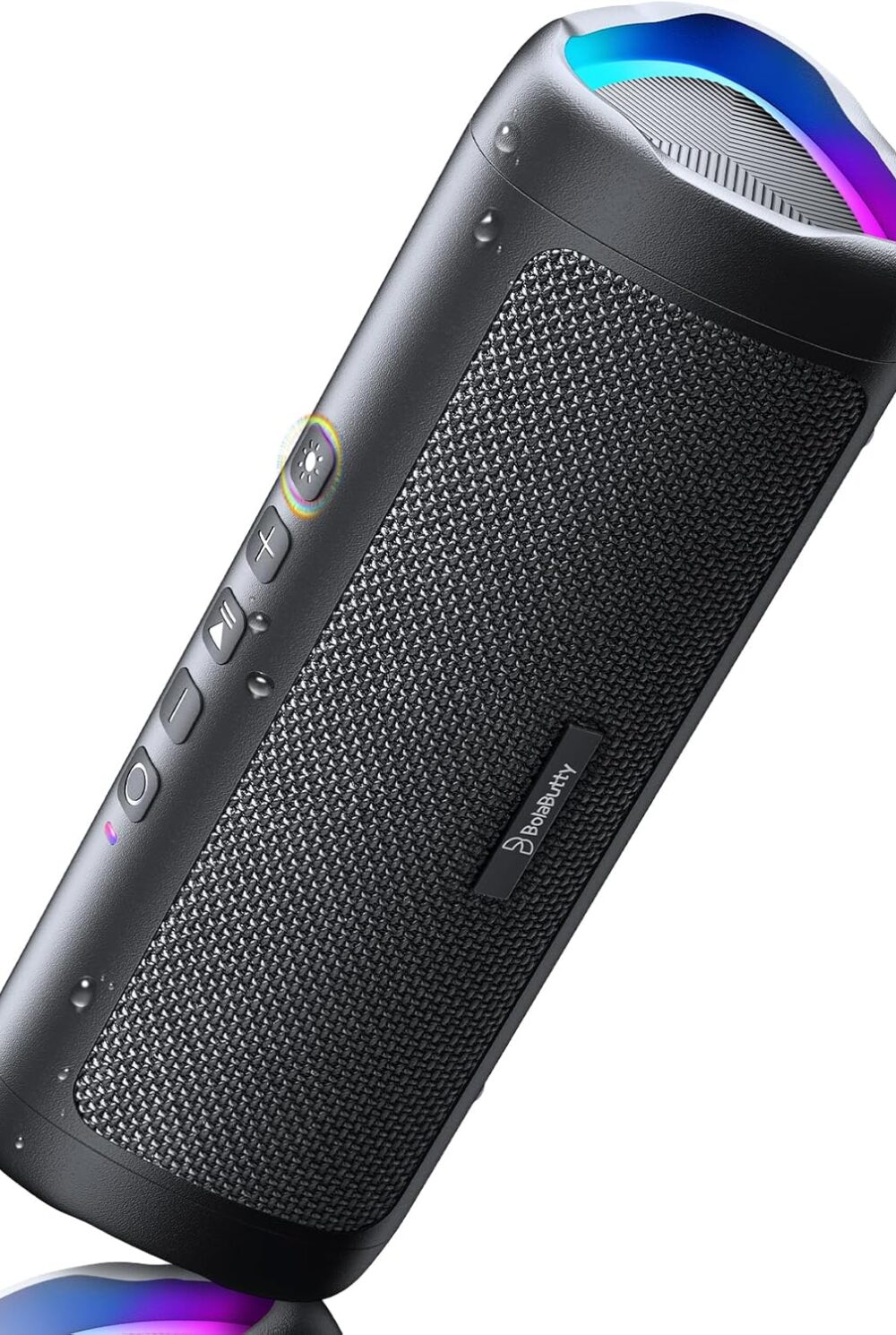 Bluetooth Speaker, 20W HD Sound, Portable Wireless, IPX5 Waterproof, Up to 24H Playtime, TWS Pairing, for Home/Party/Outdoor/Camping/Beach Essentials, Electronic Gadgets, Birthday Gift (Black)